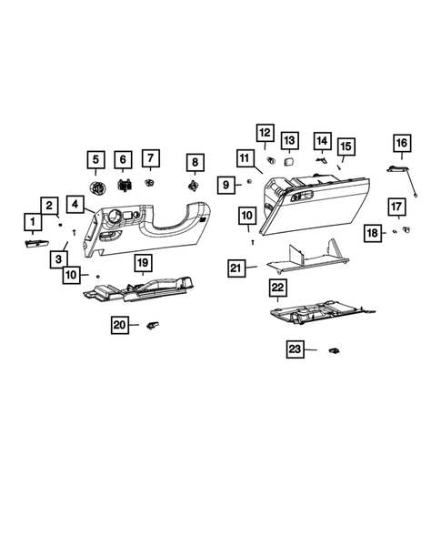 Instrument Panel for 2023 Dodge Challenger #1