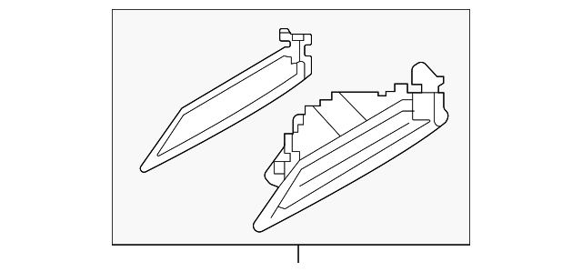 NL1Z-7843400-AAPTM - Pull Handle 2022-2024 Ford Expedition
