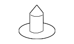 BF70688658O - Body: Headliner Clip for Kia Image