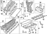 68359155AI - Engine: Valve Cover for Mopar Image