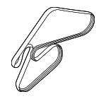 252123C310 - : Serpentine Belt for Hyundai: Azera, Genesis, Santa Fe Image