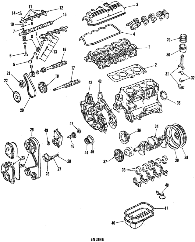 MN137238 - Engine: Balance Shaft for Mopar Image