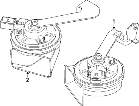 Horn for 2025 BMW 228 xDrive Gran Coupe #0