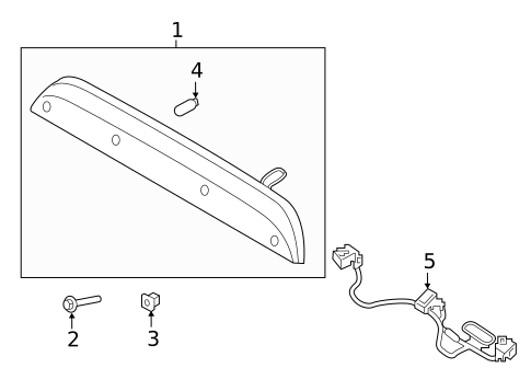 High Mount Lamps for 2022 Ford Ranger #0