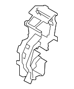 971341D010 - HVAC: AC &amp; Heater Case for Kia Image