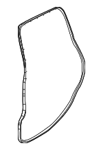 68242121AA - Body: Door Weather-strip for Jeep: Compass Image