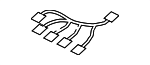 87019ZM08C - Body: Wire Harness for Nissan Image