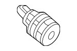 91561TVAA01 - Body: Upper Quarter Trim Clip for Honda Image