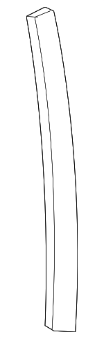 99654361503 - Body: Weatherstrip for Porsche: 911 Image