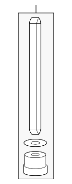 68376233AA - HVAC: Dehydrator for Jeep: Compass, Grand Cherokee Image