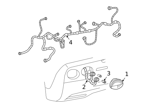 Lighting - Exterior for 1999 Chevrolet Corvette #1