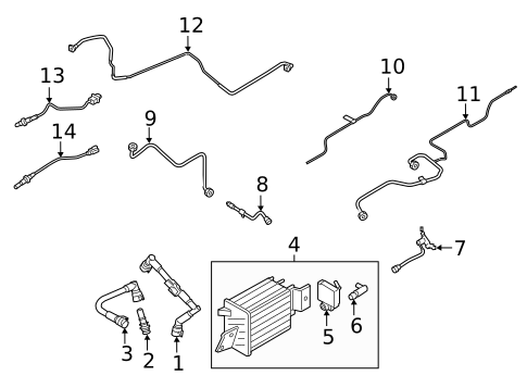 Emission Components for 2020 Ford Expedition #0