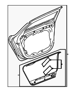 32351546 - Body: Door Shell for Volvo Image