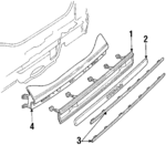 16505240 - Electrical: Lamp Housing for Oldsmobile: Cutlass Ciera Image
