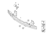 51117135523 - : Carrier, Bumper Front for BMW Image