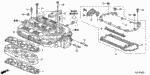 17108RDJA00 - Engine: SPACER, IN. MANIFOLD for Honda Image