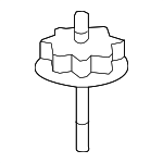 5193120040 - Body: Spare Retainer for Toyota: Camry Image