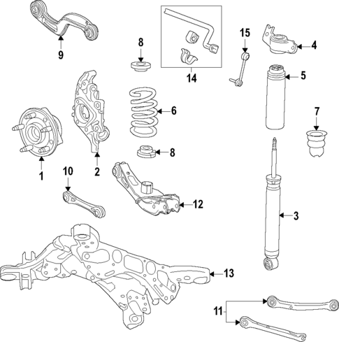 Ride Control for 2018 Cadillac XT5 #1