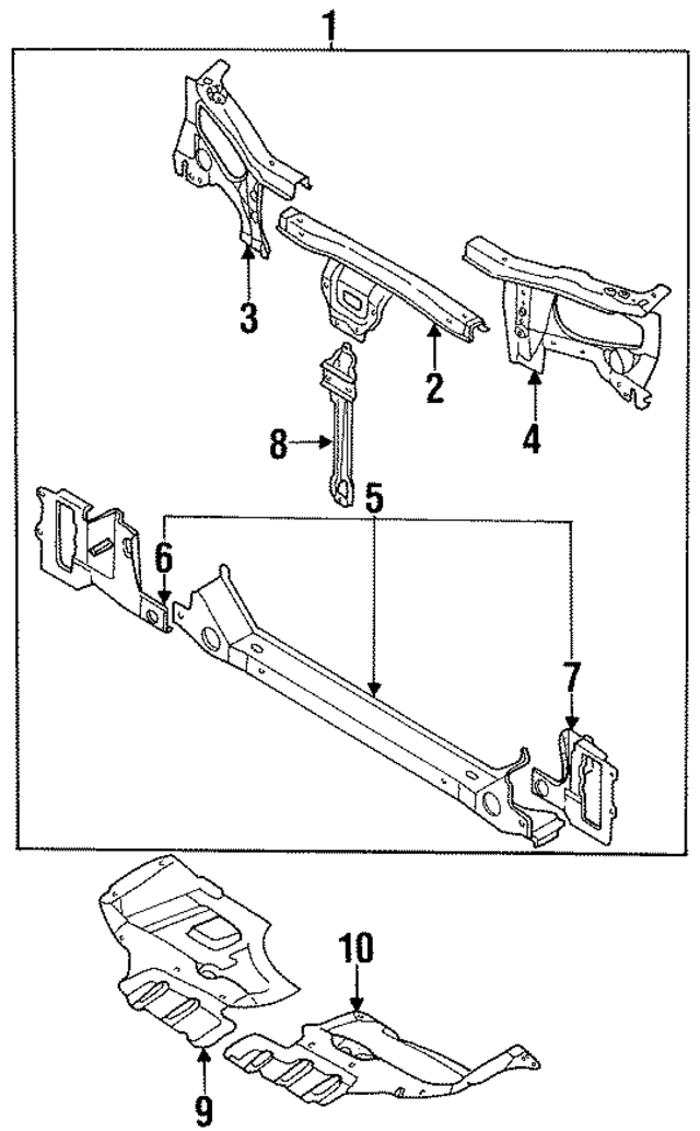 758981E400 - : Splash Shield for Nissan Image