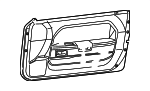 1XF761SVAB - Body: Door Trim Panel for Dodge: Challenger Image