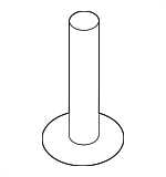 N90775001 - Body: Spoiler Screw for Porsche: Cayenne, Macan, Panamera Image