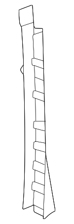 51355A319F1 - Body: Window Regulator Guide for BMW: X3 Image