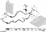 17227627753 - : Engine Oil Cooler Pipe, Return for BMW Image