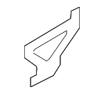 1Q0809065 - Body: Reinforced Plate for Volkswagen: Eos Image