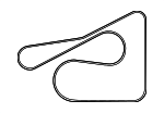 ZJ3815909C - Cooling System: Serpentine Belt for Mazda: 2 Image
