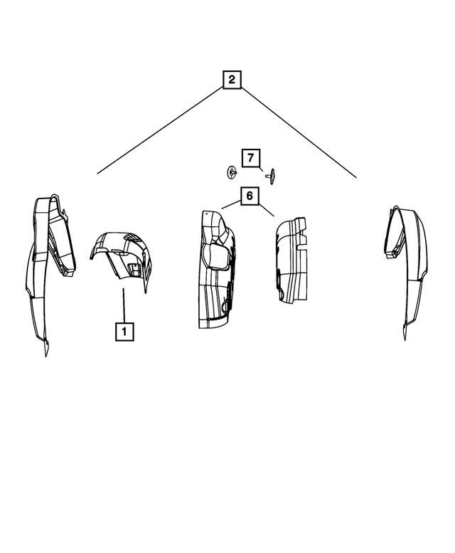 4716394 - Body Sheet Metal Except Doors: Seat Belt Plate for Mopar Image image