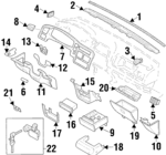 8971544832 - : Center Cover for Isuzu Image