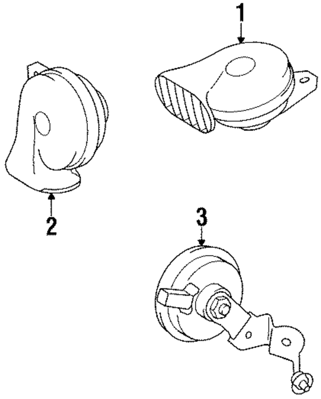 8652024040 - Electrical: Horn for Lexus Image