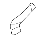 72511FL000 - Body: Lower Duct for Subaru Image
