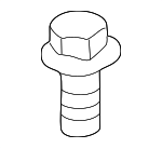 982757 - Electrical: Fuse &amp; Relay Box Bolt for Volvo: 960, C40 Recharge, EC40, EX30, EX90, S40, S60, S60 Cross Country, S80, S90, V40, V60, V60 Cross Country, V70, V90, V90 Cross Country, XC40, XC40 Recharge, XC60, XC70, XC90 Image