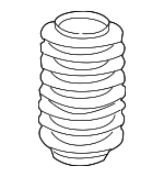 99333310701 - Suspension: Boot for Porsche: 911 Image