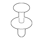 51471911992 - Body: Reinforced Panel Clip for BMW Image