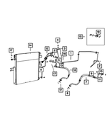 68437112AA - Air Conditioners and Heaters: A/c Liquid Line for Mopar Image