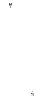 9011906827 - Body: Bumper Cover Bolt for Toyota: MR2 Spyder Image