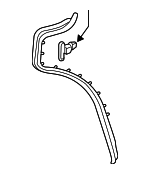 80A839119B - : Rear Weather-Strip for Audi: Q5, SQ5 Image