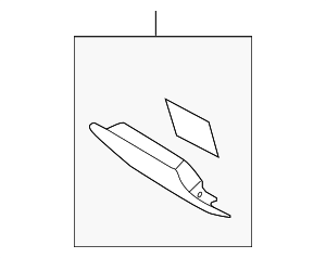66135FJ020LL - : Fuse Box Door for Subaru: Forester Image