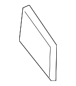 4F0807441GGRU - Body: Tow Eye Cap for Audi: A6, A6 Quattro Image