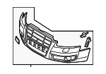 4F0807105LGRU - : Bumper Cover for Audi: S6 Image
