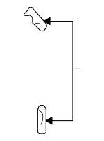 91501S70003 - Body: Lift Gate Glass Fastener for Honda: Accord, Civic, Clarity, CR-V, CR-Z, Element, Fit, HR-V, Insight, Odyssey, Pilot, Ridgeline Image