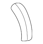 73227SAA000 - : 2007 2008 Honda Fit - Seal Rear Window for Honda: Fit Image