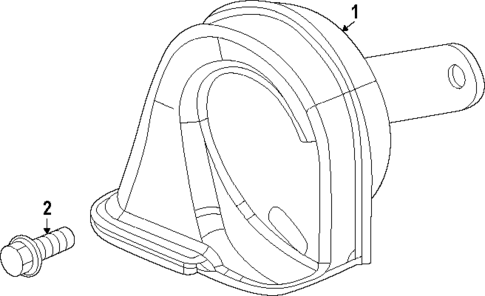 Horn for 2024 Honda CR-V #0