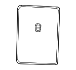 7JC87WA6AC - Body: Seat Back Panel for Jeep: Grand Wagoneer, Grand Wagoneer L, Wagoneer, Wagoneer L Image