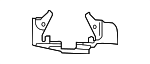8816353020 - Electrical: Bracket for Lexus: IS200t, IS300, IS350, IS500 Image