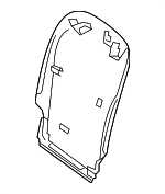 24691015008L36 - Body: Seat Back Panel for Mercedes-Benz Image