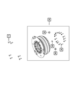 68261592AA - 8HP90; 8-Speed; Automatic Transmission: Torque Converter Kit for Mopar Image