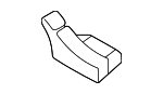 89392D4000BGH - Body: Seat Belt Guide for Kia Image